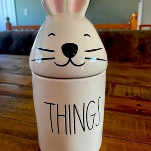 Rae Dunn Things Bunny Canister